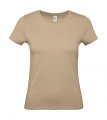 Dames T-shirt B&C E150 TW02T Sand